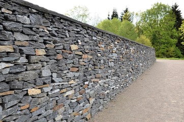 Natursteinmauer - Trockenbau 