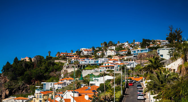 residential houses in a small town Canico