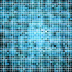 abstract vector square pixel mosaic background