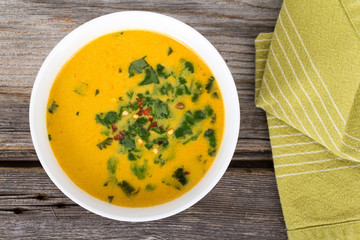 thai yellow curry soup