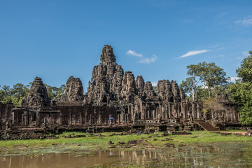 Fototapeta na wymiar Visit to Angkor Thorm