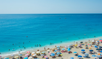 Obraz premium Egremni Beach Ionian Islands Greece