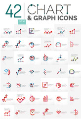 Collection of chart logos