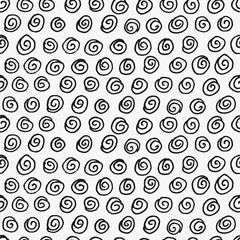 Seamless hand drawn doodle graphic pattern