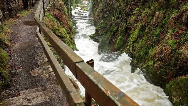 Wasserfall Menzenschwand im Schwarzwald 