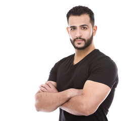 Obraz premium casual man on white