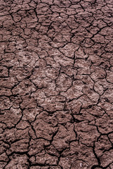 Dried land background