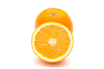 Orange fruit isolated
