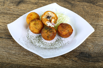 Japanese octopus balls