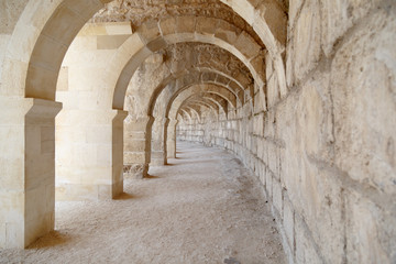 Fototapeta na wymiar Aspendos Ancient City View