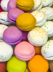 Colorful macarons
