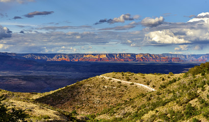View of Mountains in Sedona Arizona - obrazy, fototapety, plakaty