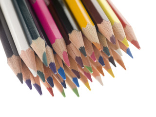 assortment of a color pencil