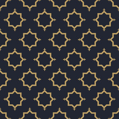 Abstract islamic frame geometry seamless pattern - 110795936