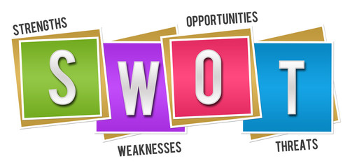 SWOT Colorful Blocks 