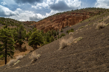 Red Mountain landscapes in Northern Arizona
