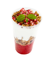 healthy breakfast with fresh fruit © Olo