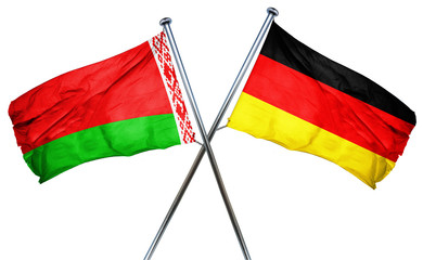 Belarus flag  combined with germany flag