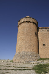 Fototapeta na wymiar Castillo de la Calahorra en la provincia de Granada, Andalucía