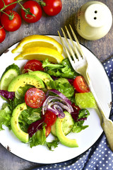 Vegetable salad.