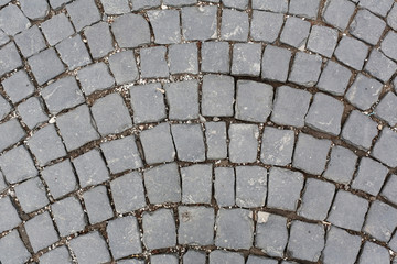 Stone pavement texture