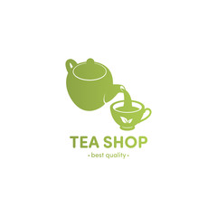 Tea shop logo
