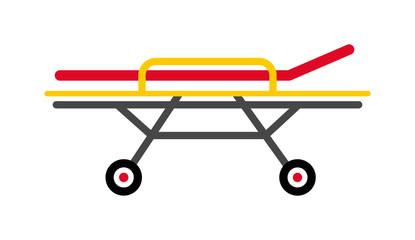 Stretcher vector illustration.