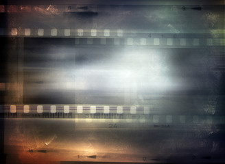 Movie filmstrip background