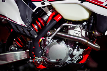 Fototapeta premium Motorcycle engine