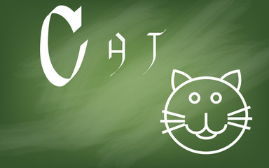 Illustration of alphabet