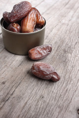 Dried date palm