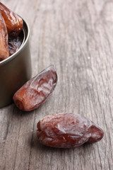 Dried date palm