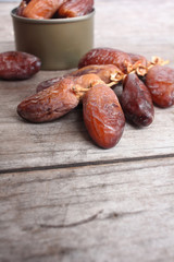 Dried date palm
