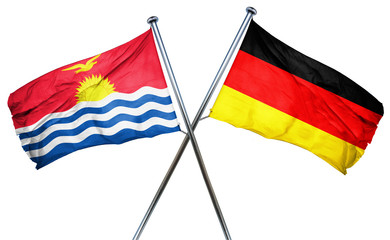 Kiribati flag  combined with germany flag