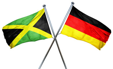 Jamaica flag  combined with germany flag