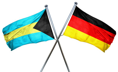 Bahamas flag  combined with germany flag