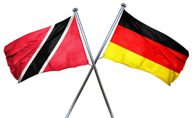 Trinidad and tobago flag combined with germany flag