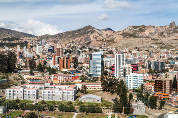Zona Sur (Southern Zone), modern neighborhood of La Paz, Bolivia