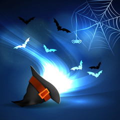 Fototapeta premium Halloween party. Bright picture.