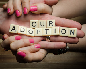 An adoption announcement 