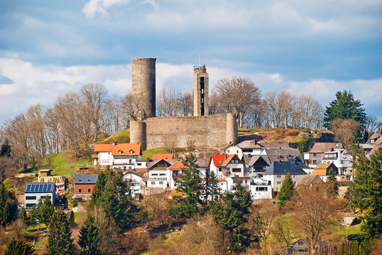 Burg Reifenberg im Taunus bei Oberreifenberg, Hessen