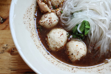 Vietnamese pho noodle