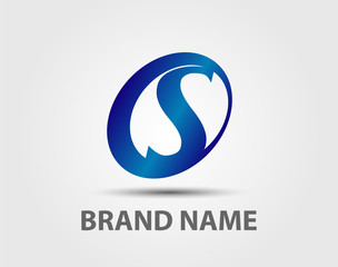 Letter S logo Icons Vector Graphic Design
