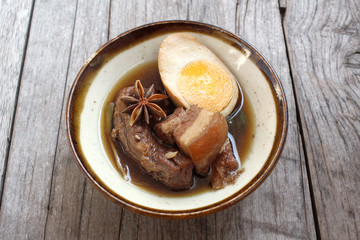 Stewed pork chinese food