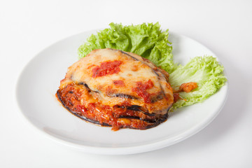 Baked eggplant, Parmigiana