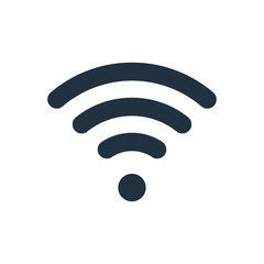 Wi Fi vector icon.