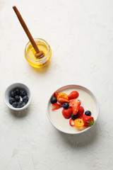 summer breakfast concept