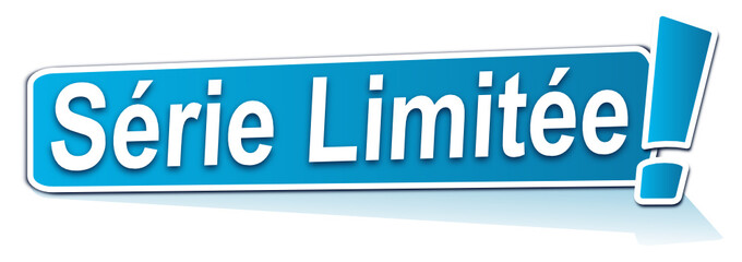série limitée sur étiquette bleue