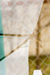 Broken Glass Background