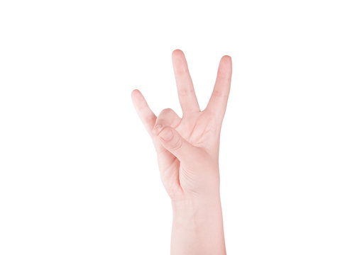 Finger Spelling the Alphabet